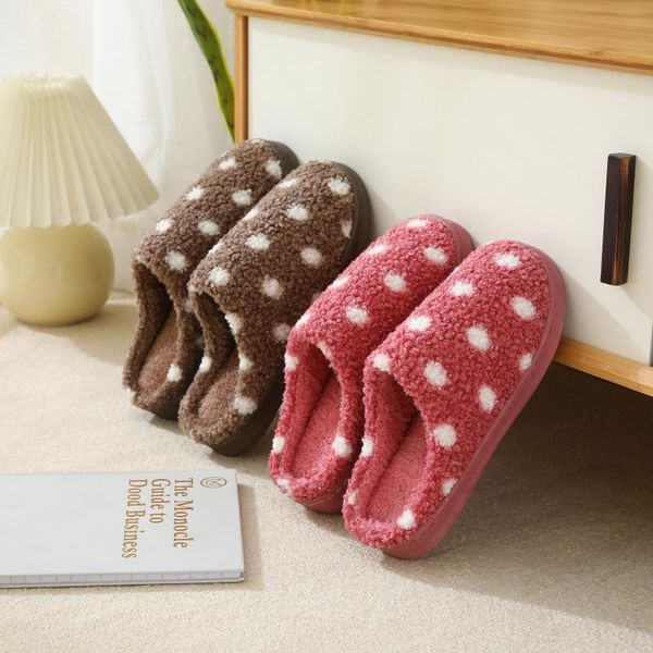 slippers 2021 arrivals winter womens'slippers fluffy faux fur dot decorate household shoes for women indoor female, Black
slippers 2021 arrivals winter womens'slippers fluffy faux fur dot decorate household shoes for women indoor female, Black
