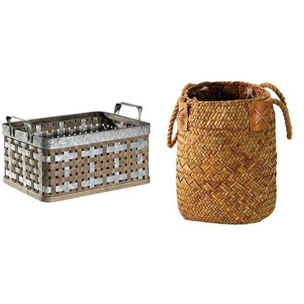 storage baskets 2 pcs square galvanized silver metal woven basket with handle retro rustic farmhouse industrial style home decor
storage baskets 2 pcs square galvanized silver metal woven basket with handle retro rustic farmhouse industrial style home decor