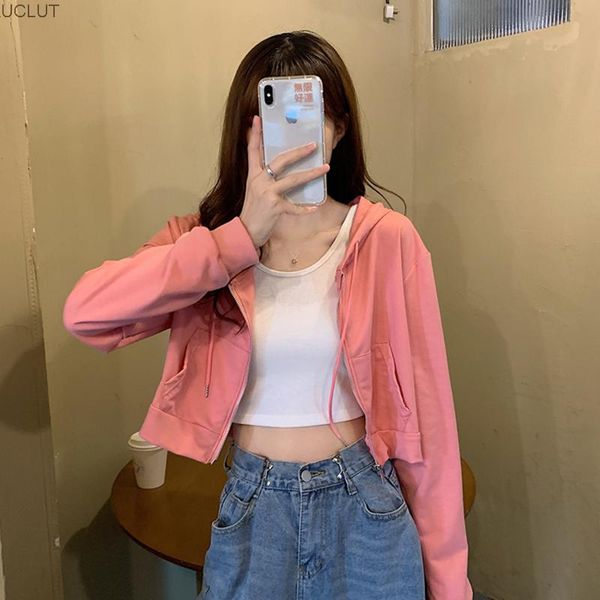 women's jackets salt coat fashion early autumn 2021 korean chic loose design sense hooded short upper clothes, Black;brown
women's jackets salt coat fashion early autumn 2021 korean chic loose design sense hooded short upper clothes, Black;brown