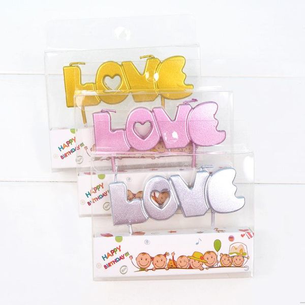 other event & party supplies 2pcs romantic valentine's day baking with golden love candles cake decoration i you letters candle wholesa
other event & party supplies 2pcs romantic valentine's day baking with golden love candles cake decoration i you letters candle wholesa