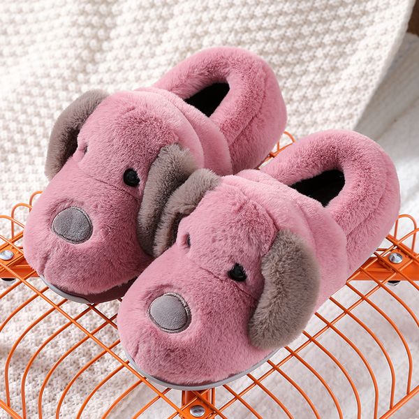 women winter warm home slippers indoor cute dog shoes man fashion platform sandals slides non-slip flats room shoes, Black
women winter warm home slippers indoor cute dog shoes man fashion platform sandals slides non-slip flats room shoes, Black