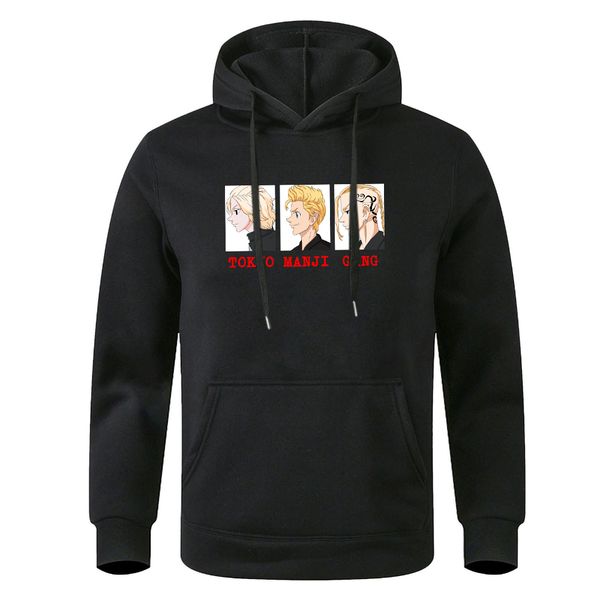 tokyo avenger men's hoodie, casual street cloth, cartoon harajuku, wool, autumn and winter, Black
tokyo avenger men's hoodie, casual street cloth, cartoon harajuku, wool, autumn and winter, Black