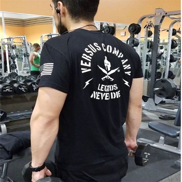 men's t-shirts the muscle's fitness sport short-sleeve shirts of men's casual neck fashion forming t personality joker tide s, White;black
men's t-shirts the muscle's fitness sport short-sleeve shirts of men's casual neck fashion forming t personality joker tide s, White;black
