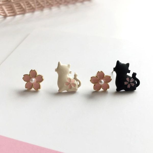 stud 2021 fashion asymmetric cat flower earrings for women party wedding jewelry, Golden;silver
stud 2021 fashion asymmetric cat flower earrings for women party wedding jewelry, Golden;silver