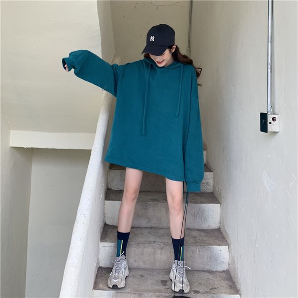 hoodies ytx151 with a loose hood mid-length more velvet thickening couple girlfriends long-sleeve female sweater, Black
hoodies ytx151 with a loose hood mid-length more velvet thickening couple girlfriends long-sleeve female sweater, Black