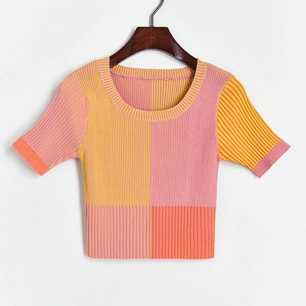 summer women color block o-neck elastic short sleeve sweaters korean sweet knitted pullover jc368 women's, White;black
summer women color block o-neck elastic short sleeve sweaters korean sweet knitted pullover jc368 women's, White;black