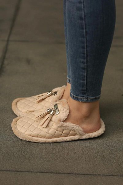 women's winter slipper slippers, Black