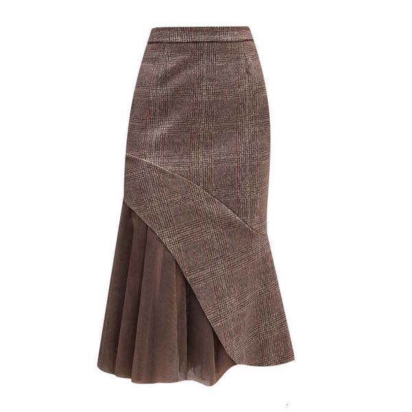 skirts womens plaid mermaid woolen high waist ol office lady mesh stiching falda o6xh, Black
skirts womens plaid mermaid woolen high waist ol office lady mesh stiching falda o6xh, Black