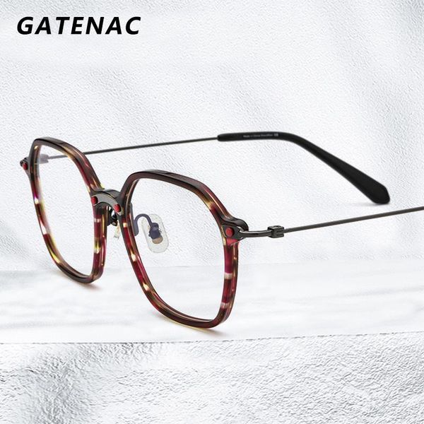 fashion sunglasses frames vintage acetate titanium eyeglasses frame men square prescription optical glasses women retro myopia, Black
fashion sunglasses frames vintage acetate titanium eyeglasses frame men square prescription optical glasses women retro myopia, Black