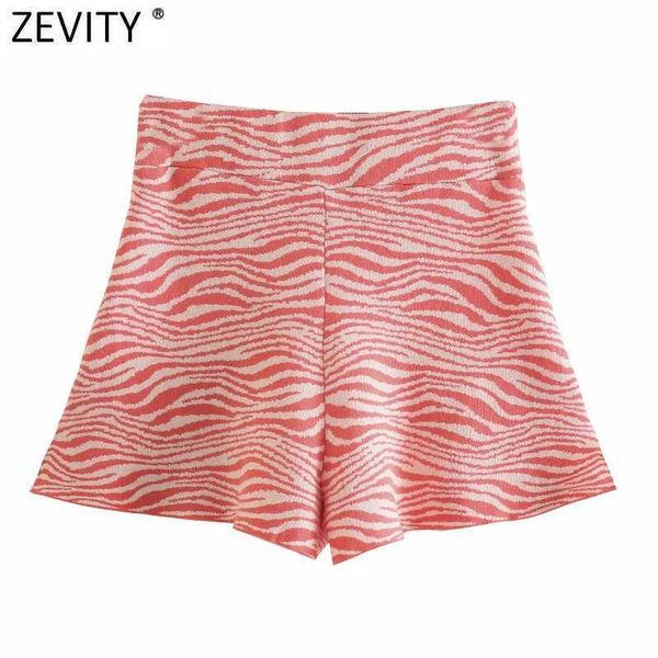 zevity women fashion animal striped print casual jacquard bermuda shorts female chic summer hem split pantalone cortos p1089 210603, White;black
zevity women fashion animal striped print casual jacquard bermuda shorts female chic summer hem split pantalone cortos p1089 210603, White;black