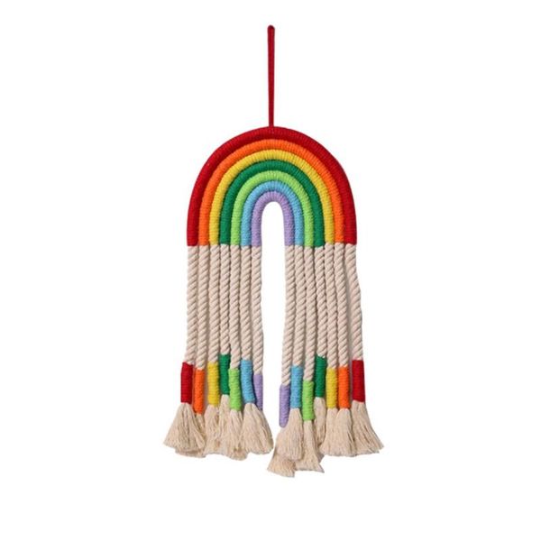 tapestries large macrame rainbow wall hanging - cute and colorful boho decor cotton hand weave
tapestries large macrame rainbow wall hanging - cute and colorful boho decor cotton hand weave