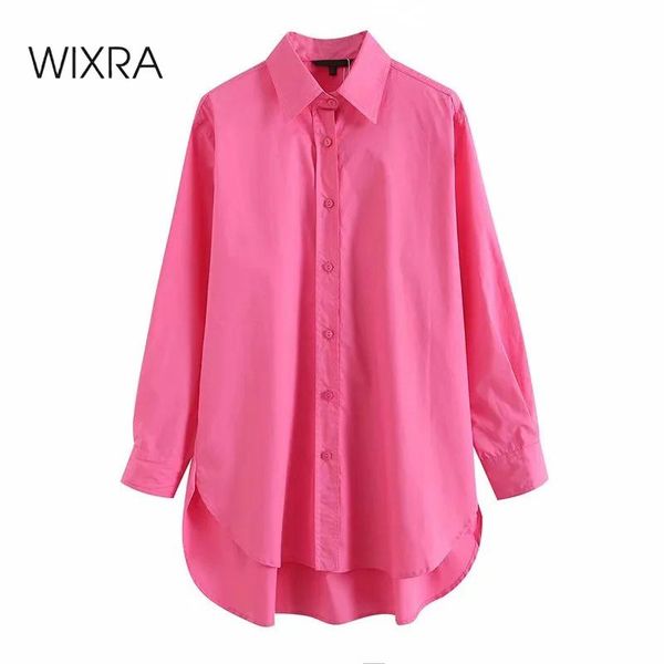 women's blouses & shirts wixra womens spring cotton full sleeve elegant streetwear long blouse chic summer, White
women's blouses & shirts wixra womens spring cotton full sleeve elegant streetwear long blouse chic summer, White