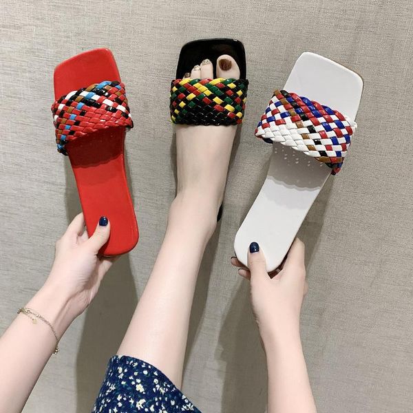 slippers shoes big size ladies' multicolored sandals slipers women summer 2021 flat rome fabric basic rubber pu slides lad, Black
slippers shoes big size ladies' multicolored sandals slipers women summer 2021 flat rome fabric basic rubber pu slides lad, Black