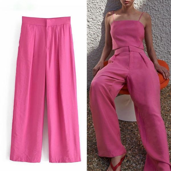 women's pants & capris za women wide leg pant rose baggy oversize high waist trousers suits summer 2021 streetwear straight woman, Black;white
women's pants & capris za women wide leg pant rose baggy oversize high waist trousers suits summer 2021 streetwear straight woman, Black;white