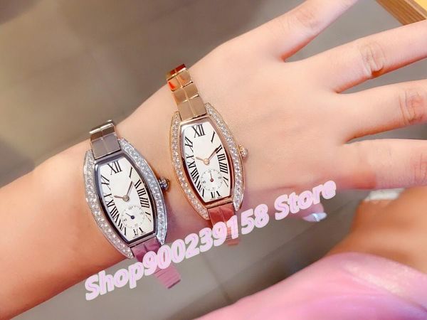 wristwatches fashion stainless steel wine barrel watches exquisite rhinestone quartz wristwatch rome number clock senior crystal bracelet, Slivery;brown
wristwatches fashion stainless steel wine barrel watches exquisite rhinestone quartz wristwatch rome number clock senior crystal bracelet, Slivery;brown