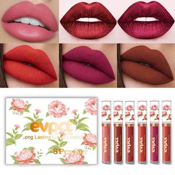 lip gloss evpct 6pcs/set matte pearl glaze liquid lipstick makeup waterproof long lasting red tint cosmetic tslm2
lip gloss evpct 6pcs/set matte pearl glaze liquid lipstick makeup waterproof long lasting red tint cosmetic tslm2