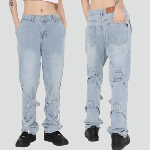 men's jeans webbing patchwork men bell bottom denim pants hip hop flare man loose casual distressed vintage trousers w28, Blue
men's jeans webbing patchwork men bell bottom denim pants hip hop flare man loose casual distressed vintage trousers w28, Blue
