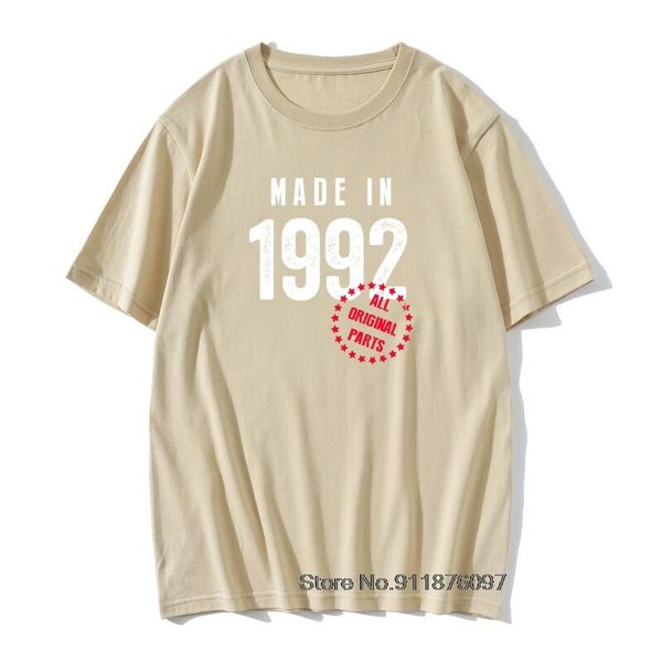 men's t-shirts men o-neck t-shirt in 1992 birthday 29 years cotton present graphic vintage tshirts unique retro boyfriend husband tees, White;black
men's t-shirts men o-neck t-shirt in 1992 birthday 29 years cotton present graphic vintage tshirts unique retro boyfriend husband tees, White;black