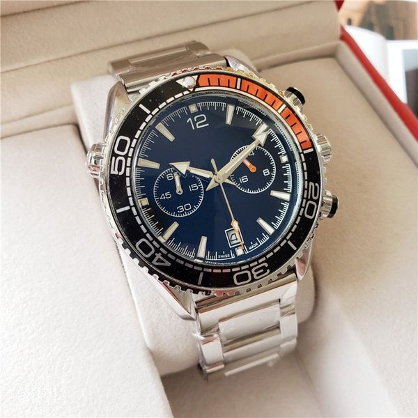 luxury designer brand mens watches 44mm business watch stainless steel black multiple time zone date fashion swiss wristwatch male clock gif, Slivery;brown
luxury designer brand mens watches 44mm business watch stainless steel black multiple time zone date fashion swiss wristwatch male clock gif, Slivery;brown