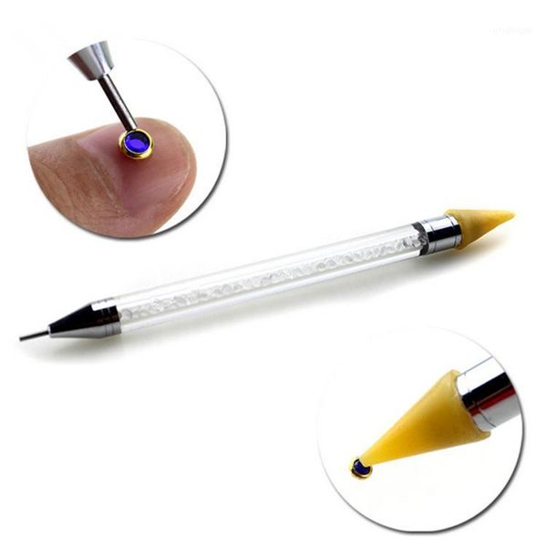pcs dual-ended dotting pen rhinestone studs picker wax pencil crystal beads handle nail art tool1, Silver
pcs dual-ended dotting pen rhinestone studs picker wax pencil crystal beads handle nail art tool1, Silver