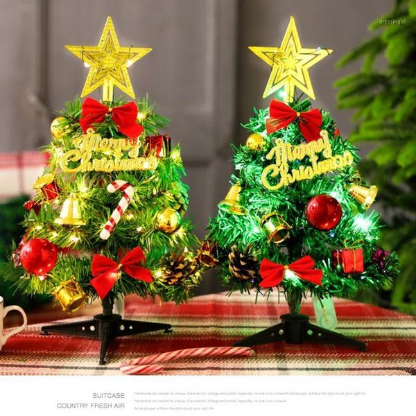 christmas decorations mini artificial tree with multicoloured led light desktable decoration year party supplies
christmas decorations mini artificial tree with multicoloured led light desktable decoration year party supplies