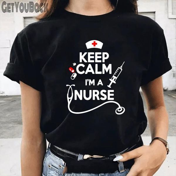 and women funny nurse print mens black summer girl harajuku 90s tee female cute clothes,drop ship, White;black
and women funny nurse print mens black summer girl harajuku 90s tee female cute clothes,drop ship, White;black