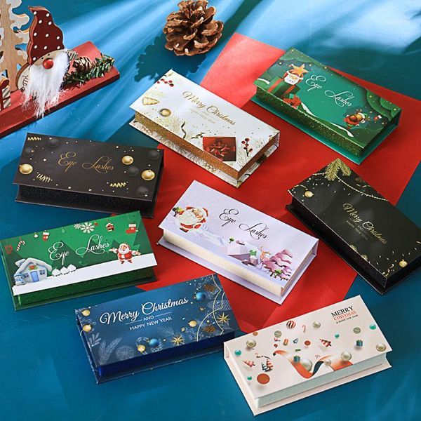 1pcs christmas design eyelashes packaging box bulk false eyelash storage cases rectangle lash boxes fake mink lashes empty case1
1pcs christmas design eyelashes packaging box bulk false eyelash storage cases rectangle lash boxes fake mink lashes empty case1