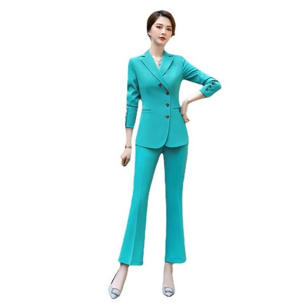 professional women suits fashion temperamet business formal slim blazer and wide leg pants office ladies work wear women's two piece, White
professional women suits fashion temperamet business formal slim blazer and wide leg pants office ladies work wear women's two piece, White