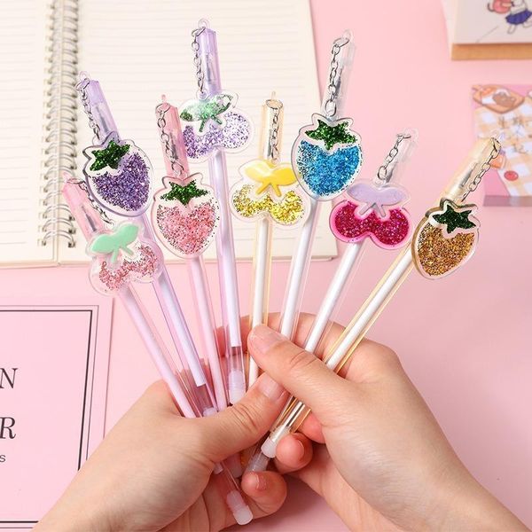 pendant fruit gel pen 0.5mm korean stationery cool pens novelty cute ink creative writing office accessories
pendant fruit gel pen 0.5mm korean stationery cool pens novelty cute ink creative writing office accessories