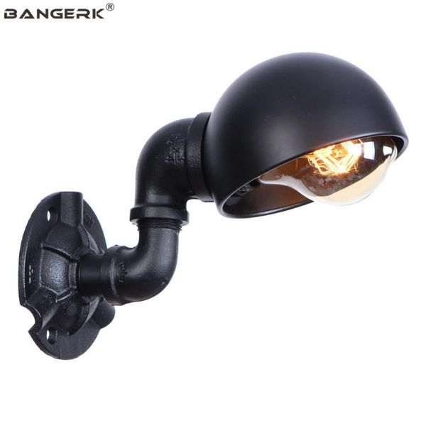 wall lamps retro single head water pipe lamp loft decor led light iron black e27 edison sconce indoor lighting luminaire
wall lamps retro single head water pipe lamp loft decor led light iron black e27 edison sconce indoor lighting luminaire