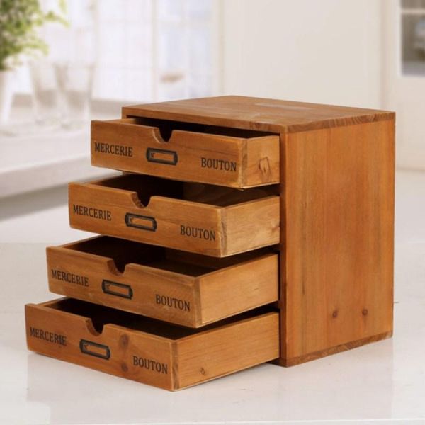 storage drawers creative grocery 3 layer retro wooden drawer cabinet old home finishing cabine household supplies
storage drawers creative grocery 3 layer retro wooden drawer cabinet old home finishing cabine household supplies