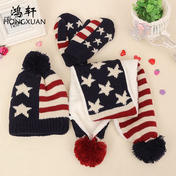 hat korean fashion children's scarf gloves three piece suit men's and women's baby thickened plush winter tide, Blue;gray
hat korean fashion children's scarf gloves three piece suit men's and women's baby thickened plush winter tide, Blue;gray