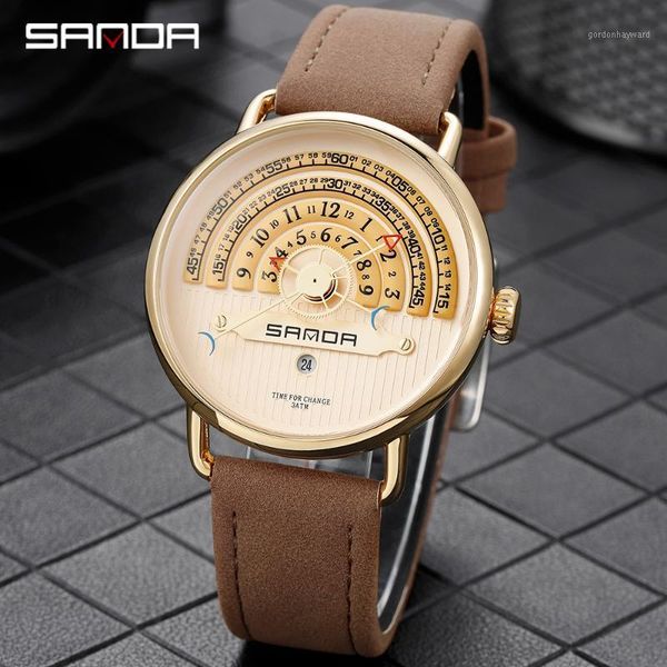 wristwatches sanda men watches waterproof belt quartz watch male chronograph military clock wrist relogio masculino, Slivery;brown
wristwatches sanda men watches waterproof belt quartz watch male chronograph military clock wrist relogio masculino, Slivery;brown