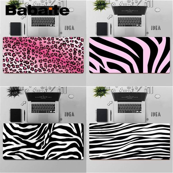 mouse pads & wrist rests babaite pink white cheetah print zebra durable rubber mat pad large keyboards
mouse pads & wrist rests babaite pink white cheetah print zebra durable rubber mat pad large keyboards