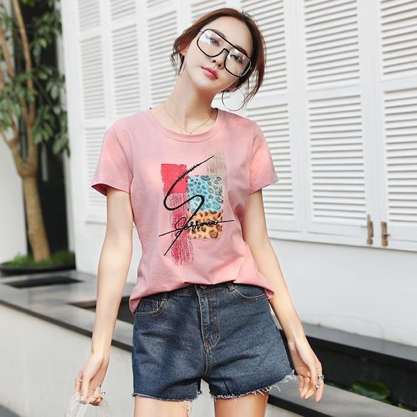 european and american classic women t shirt fashion summer v neck selling leisure womens breathable short sleeve, White
european and american classic women t shirt fashion summer v neck selling leisure womens breathable short sleeve, White