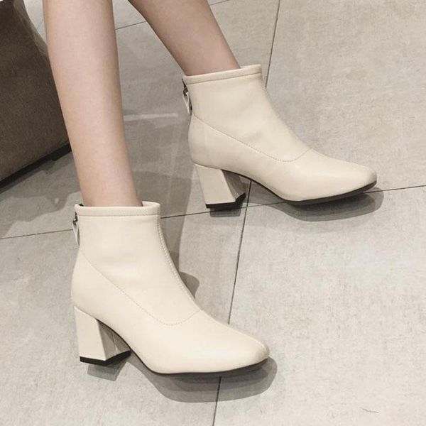 boots ins celebrity knight women microfiber square toe ankle botas mujer winter back zip booties thick high heels bottes femme, Black
boots ins celebrity knight women microfiber square toe ankle botas mujer winter back zip booties thick high heels bottes femme, Black