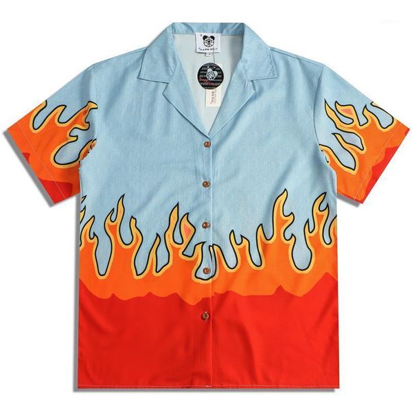 men's casual shirts hip hop men summer short sleeve red flame full printed hawaiian beach shirt korean japanese streetwear harajuku, White;black
men's casual shirts hip hop men summer short sleeve red flame full printed hawaiian beach shirt korean japanese streetwear harajuku, White;black