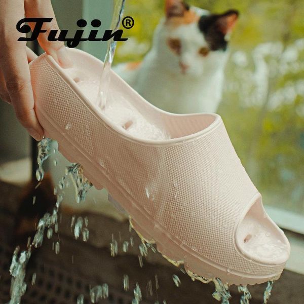 fujin 2021 bathroom slippers women's summer indoor non slip bath hollow drainage quick soft comfortable breathable, Black
fujin 2021 bathroom slippers women's summer indoor non slip bath hollow drainage quick soft comfortable breathable, Black