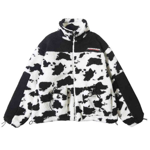 men's jackets alta rua grosso parka harajuku lambswool padrão de vaca acolchoado jaquetas causal solto casaco grans dimensões streetwea, Black;brown
men's jackets alta rua grosso parka harajuku lambswool padrão de vaca acolchoado jaquetas causal solto casaco grans dimensões streetwea, Black;brown
