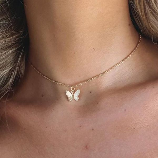 chains vintage gold silver color chain butterfly necklace jewelry for women simple fashion female retro jewellery bijoux femme 2021
chains vintage gold silver color chain butterfly necklace jewelry for women simple fashion female retro jewellery bijoux femme 2021