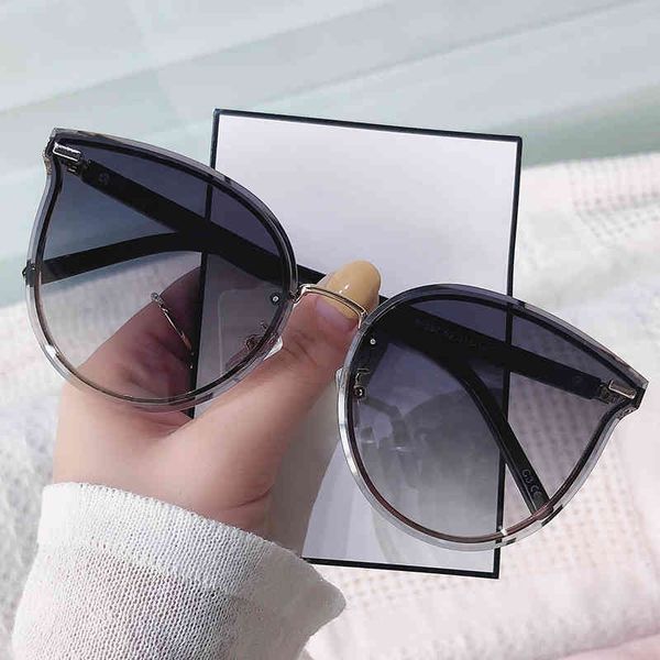 lamofur fashion female 2021 tide round uv400 protection sunglasses big face slim glasses myopia 50597, White;black
lamofur fashion female 2021 tide round uv400 protection sunglasses big face slim glasses myopia 50597, White;black