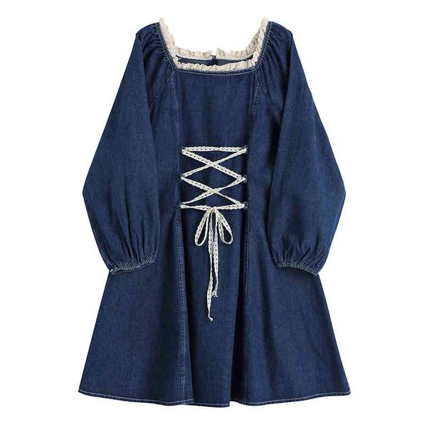 vintage women denim korean fashion clothes female sweet lace long sleeve casual bandage blue short jean, Black;gray
vintage women denim korean fashion clothes female sweet lace long sleeve casual bandage blue short jean, Black;gray