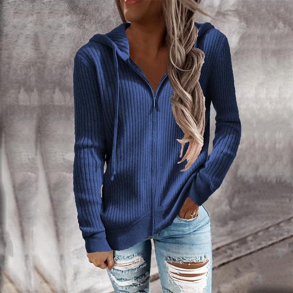 women's hoodies & sweatshirts fashion zip drawstring casual hooded sweatshirt autumn solid long sleeve hoodie spring loose women vintag, Black
women's hoodies & sweatshirts fashion zip drawstring casual hooded sweatshirt autumn solid long sleeve hoodie spring loose women vintag, Black