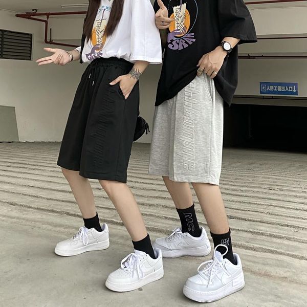 men's shorts pants 2021 summer 3d letters loose straight fashion and women's casual, White;black
men's shorts pants 2021 summer 3d letters loose straight fashion and women's casual, White;black