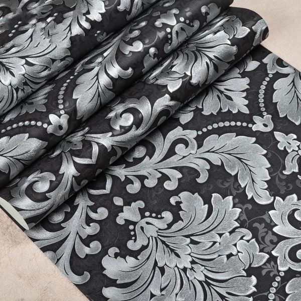 european damascus deep embossed wallpaper living room bedroom study tv background black wallpapers
european damascus deep embossed wallpaper living room bedroom study tv background black wallpapers