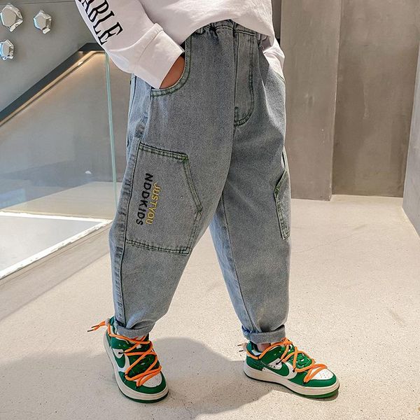 jeans elegant jean spring autumn boy trousers pants capris kids children clothing denim long teenage sport 4-12years high quality, Blue
jeans elegant jean spring autumn boy trousers pants capris kids children clothing denim long teenage sport 4-12years high quality, Blue