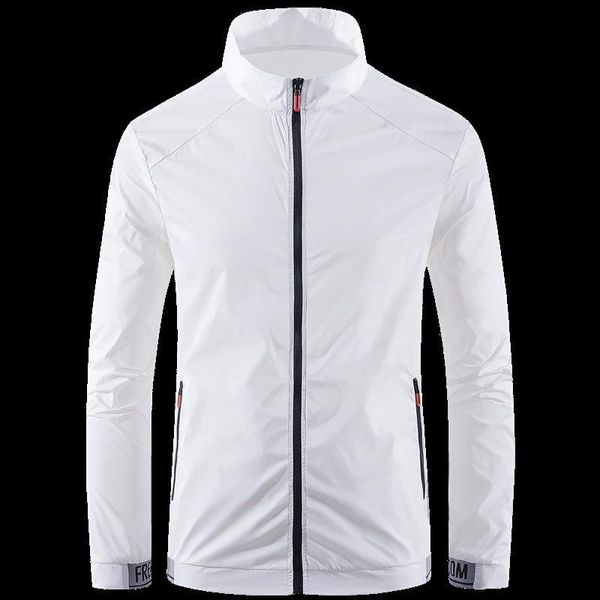 men's jackets summer thin section solid color casual trend handsome stand-up collar breathable windbreaker jacket, Black;brown
men's jackets summer thin section solid color casual trend handsome stand-up collar breathable windbreaker jacket, Black;brown