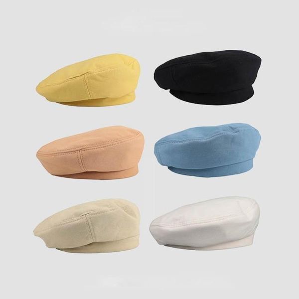 berets woman 2021 solid trendy korean style hat flat artist beanies headwear women octagonal caps, Blue;gray
berets woman 2021 solid trendy korean style hat flat artist beanies headwear women octagonal caps, Blue;gray