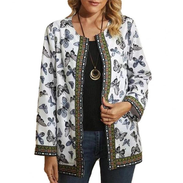 women's jackets women jacket 2021 loose open stitch coat vintage skin-friendly loose-fitting round neck coat for party, Black;brown
women's jackets women jacket 2021 loose open stitch coat vintage skin-friendly loose-fitting round neck coat for party, Black;brown