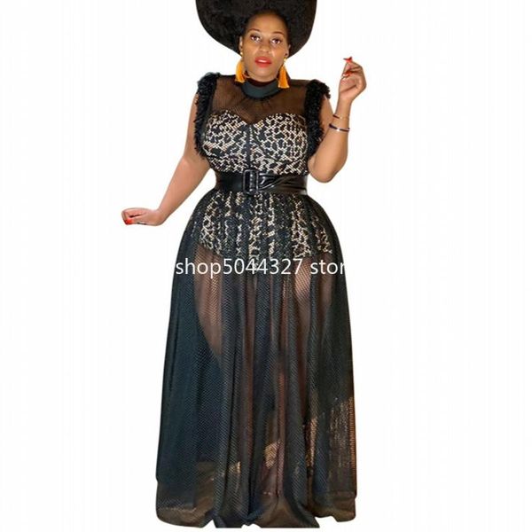 plus size women's clothing african fashion designer dress 2021 spring autumn see through sleeveless maxi big ethnic, Red
plus size women's clothing african fashion designer dress 2021 spring autumn see through sleeveless maxi big ethnic, Red